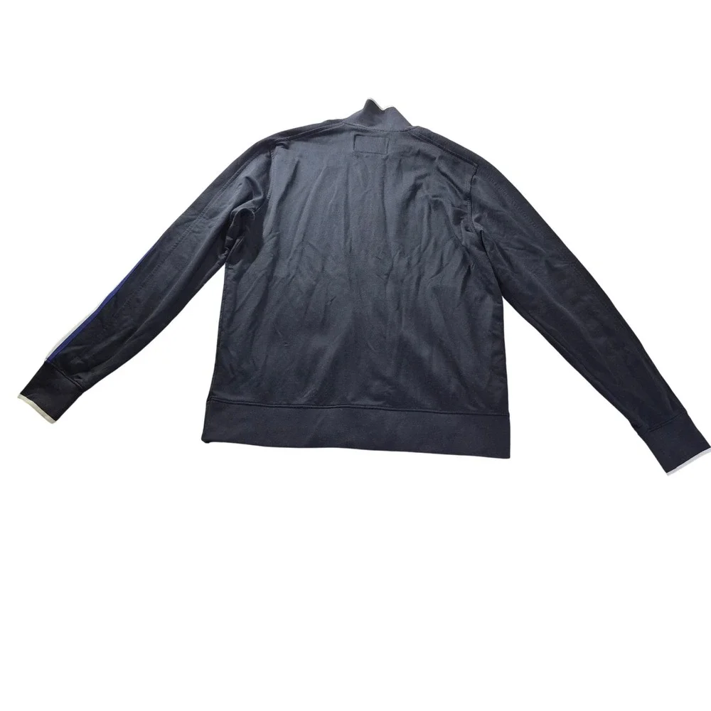 Banana Republic Track Jacket S646093 Men Small Navy Blue Sporty Streetwear Retro